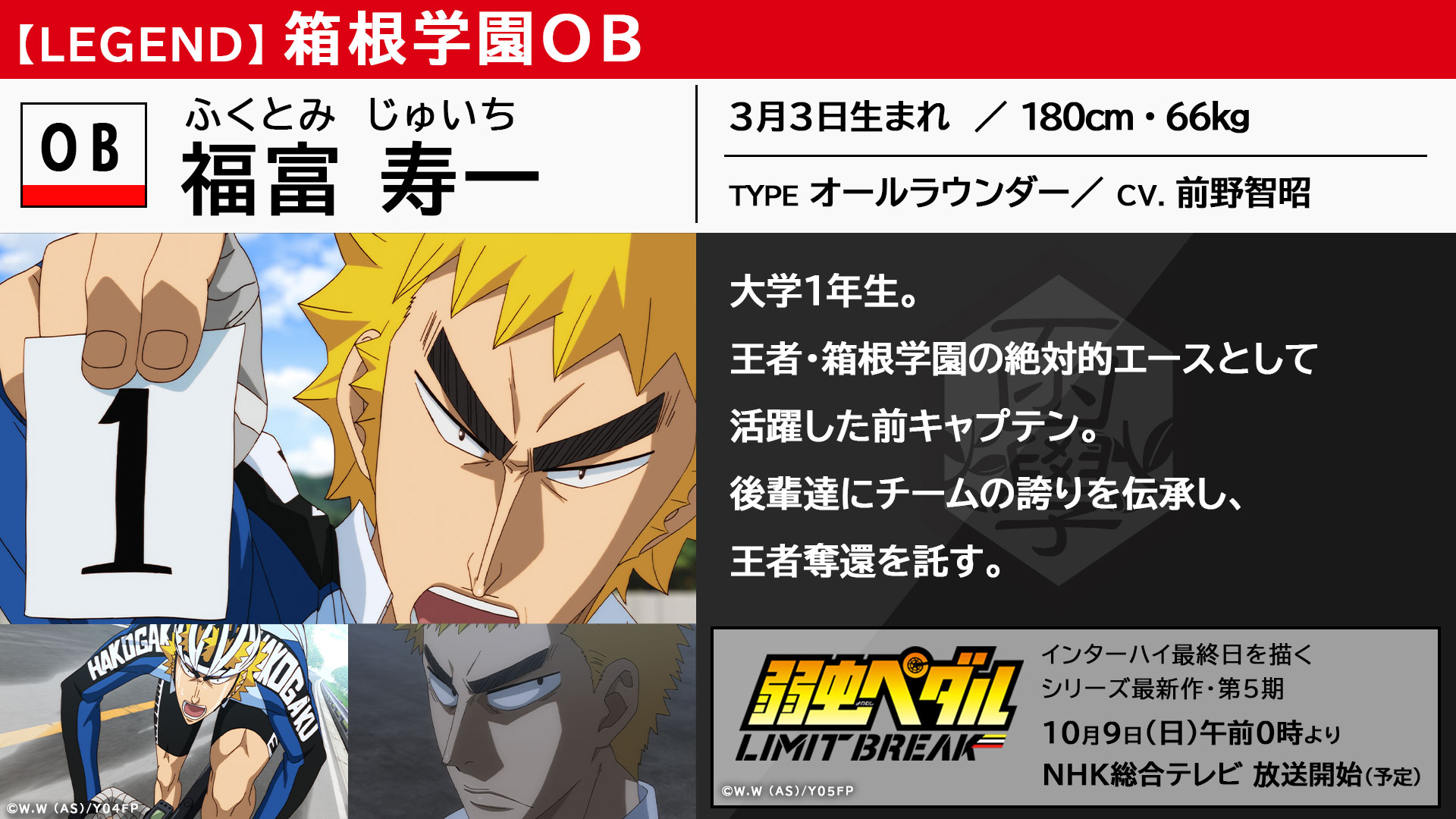 弱虫ペダル LIMIT BREAK on X: 弱虫ペダル LIMIT BREAK on X: