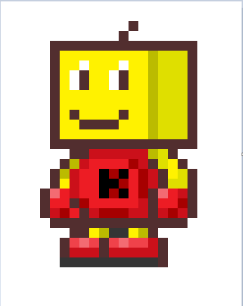 JREastE651's tweet photo. マイクロソフトのMSペイントを使ってカイロくん書いてみた #Microsoft_paint #カイロソフト https://t.co/SVlmdzhELq