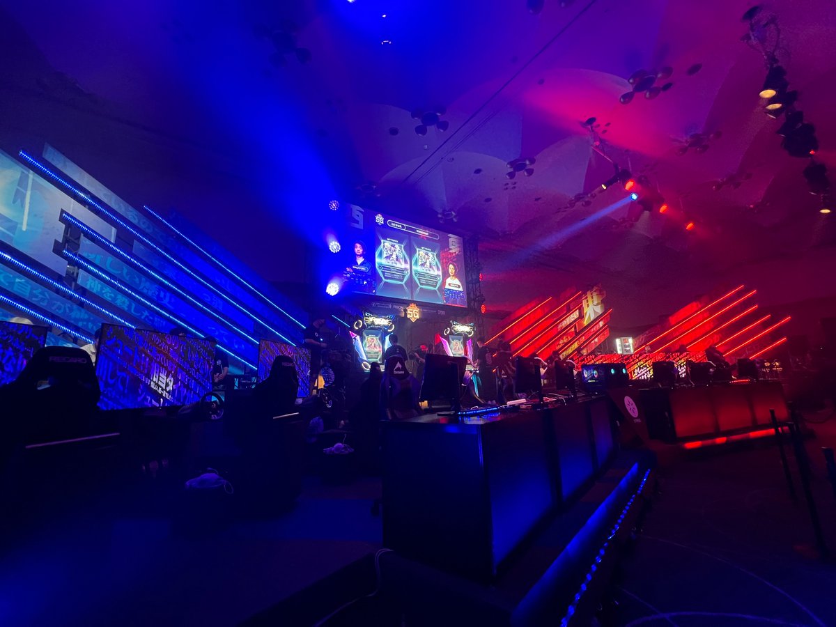seitakadosawa's tweet photo. eSportsの東西対抗戦『Red Bull 5G in 福岡』
6年ぶりの有観客リアル大会開催中です！！！
#ストリートファイターV
#ぷよぷよテトリス
#VALORANT
#グランツーリスモ7
#サウンドボルテックス https://t.co/FFaqpzRHdJ