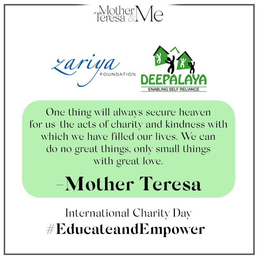 zariya_org's tweet photo. Zariya Foundation acknowledges &amp; admires the collective efforts of the team at @deepalayadelhi in enabling self-reliance and hence empowering the weaker sections. We are honoured to have them as one of our beneficiaries.

Visit: 
https://t.co/yjfPSCsVBu

#InternationalCharityDay https://t.co/CTnQ6FvbaU