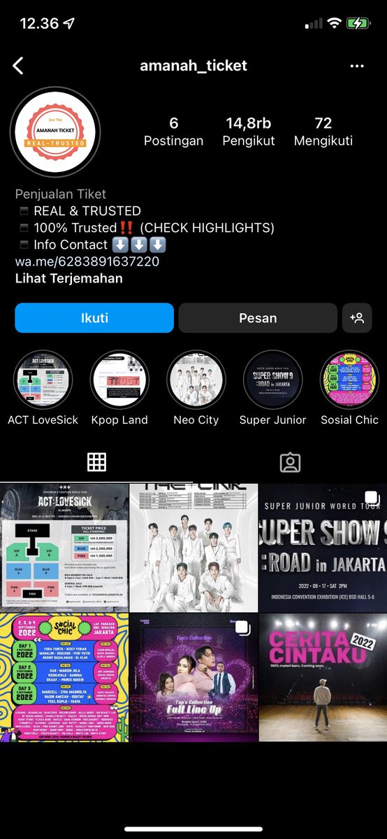 shiningpevches's tweet photo. Guys jangan sampai ketipu sama akun ini ya, akun ini penipuan, apalagi kalian yang udah siap buat beli tiket the link jakarta https://t.co/Hsm23ZL8Er