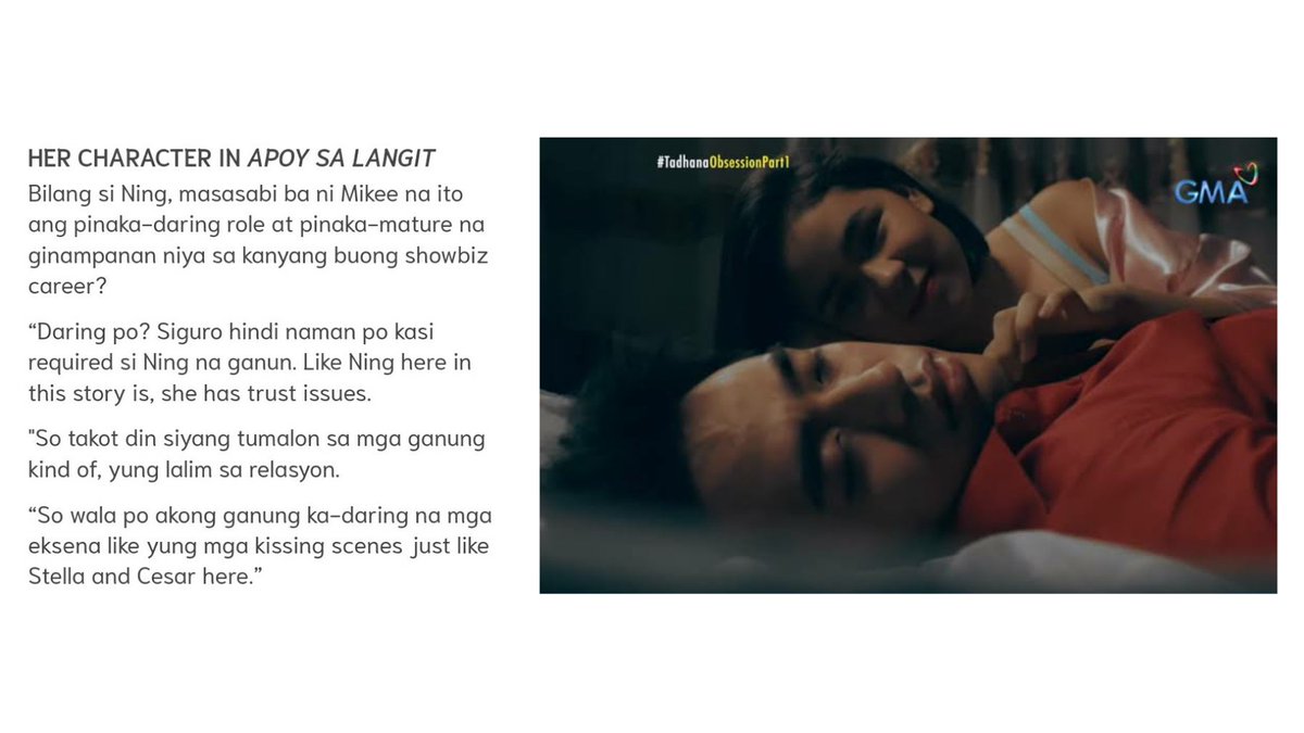 PinoyMultimedia's tweet image. @mikeequintos deserves a daring role in the future for sure! @JmeeKatanyag

@GMADrama #ASLPagwawakas @TadhanaGMA #TadhanaKasalanan