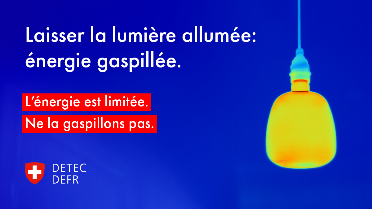 Etat_Neuchatel's tweet photo. La campagne «L’énergie est limitée. Ne la gaspillons pas» montre comment en Suisse la population peut faire des économies d’énergie grâce à des recommandations faciles à mettre en œuvre. Le site de cette campagne: https://t.co/3gAkEDEWVI
@UVEK_DETEC https://t.co/auqpIDdBLC