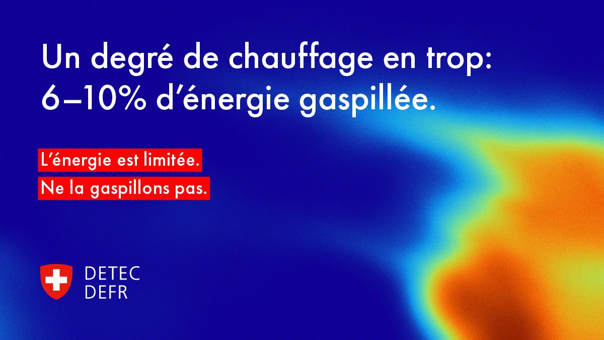 Etat_Neuchatel's tweet photo. La campagne «L’énergie est limitée. Ne la gaspillons pas» montre comment en Suisse la population peut faire des économies d’énergie grâce à des recommandations faciles à mettre en œuvre. Le site de cette campagne: https://t.co/3gAkEDEWVI
@UVEK_DETEC https://t.co/auqpIDdBLC