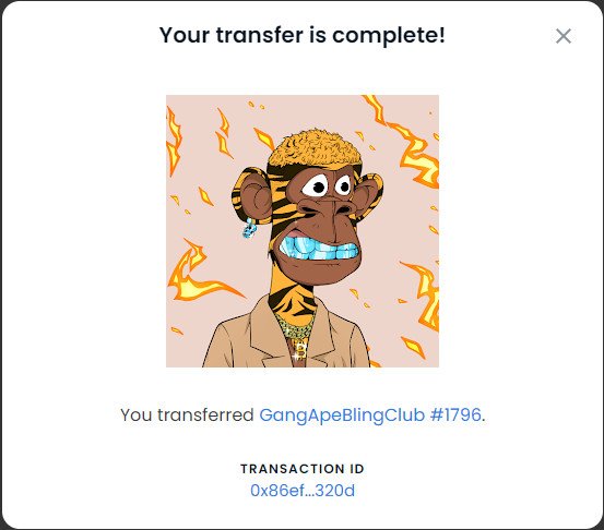 GangApeBlingNFT's tweet image. The Prize Awarded

The Prizes of the first twitter raid contest are given to the winners !!!

Gonna have a BIG CONTEST once this tweet hit 50 Likes !!!

Are you ready?!!
Let's shill the world

#NFT #NFTCommunity #NFTGiveaway
#GABC
