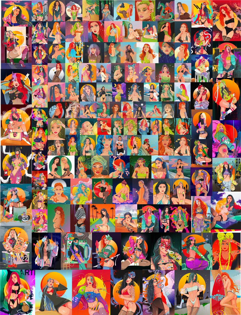 Good Morning ❤️

My favorite and very first collection! Totally sold out!🙀😻
 137 items and 69 top owners! 😍🔥
#NFTCommunity 

opensea.io/collection/gir…