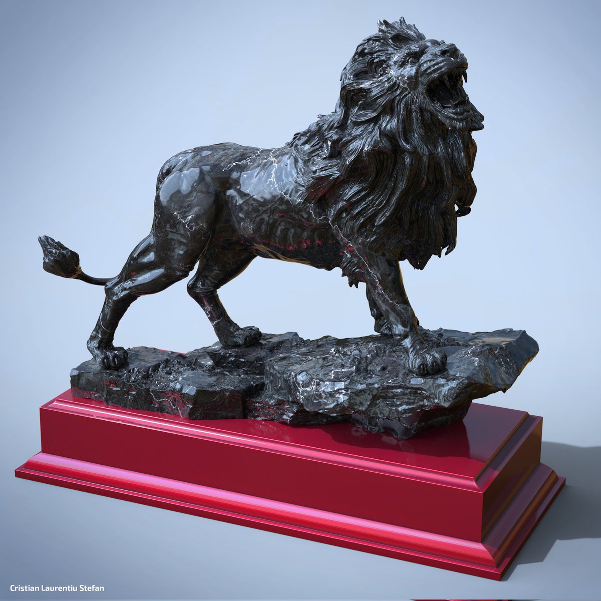 designcristy's tweet photo. The King! 🌟
#NFTART #collection #art #3d #digital #art #sculpture #leader #sculpt #zbrush #nftartwork #digitalart #animals #animation #3dprinting #3dartwork #sculpture #render #nftcreators #NFTcomunity https://t.co/6RkIb5pSah