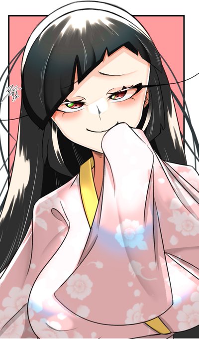 『ぐやっ』

#東方Project #东方Project #Touhou 
#蓬莱山輝夜 