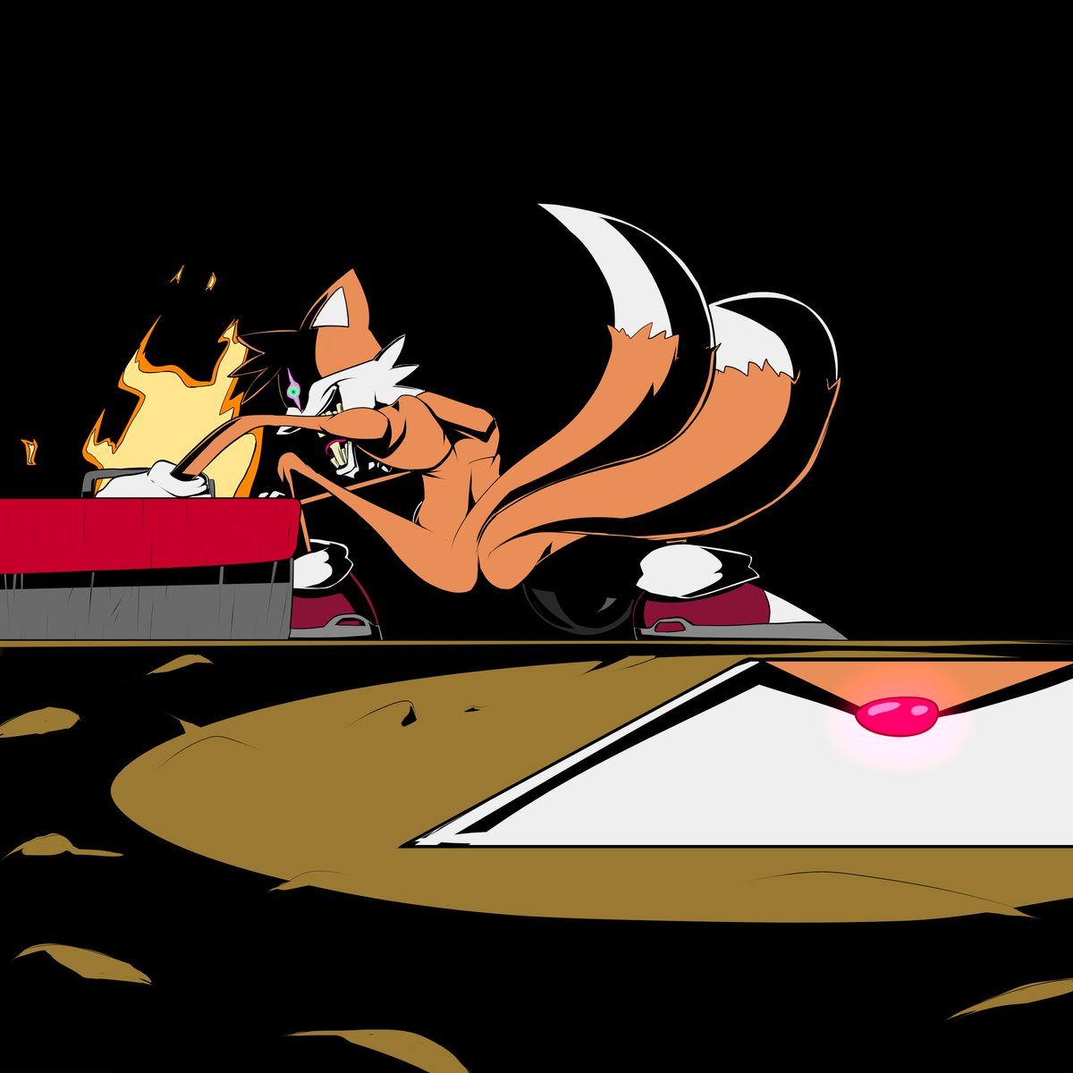 exe_kart's tweet photo. Hello @mashed.
You probably don't know us, but we're a racing game for exes, and we would like to add Tails as a special guest if that's a-okay with you! Think he could out-race the rest? https://t.co/lL6c9EBQ5P