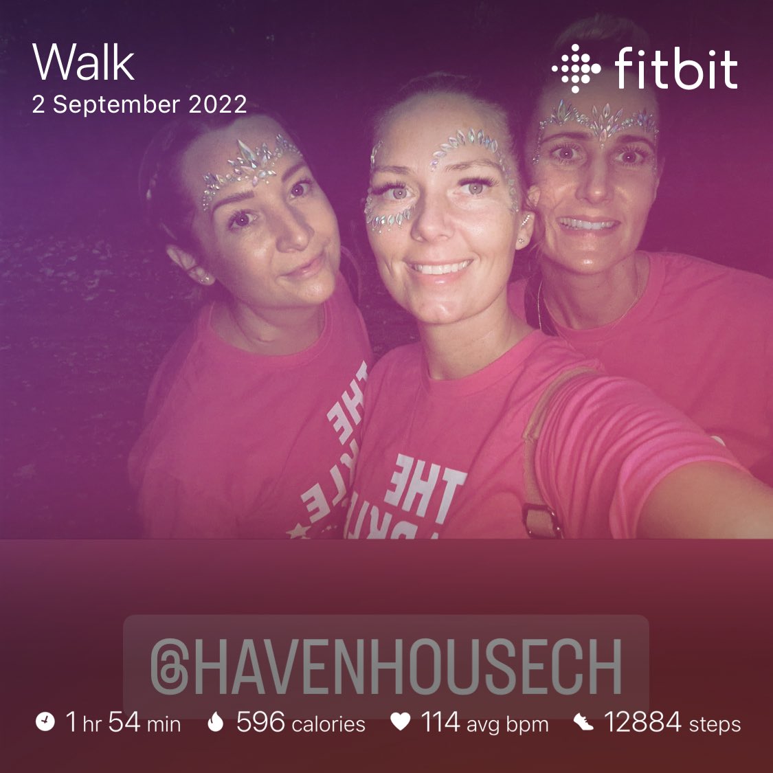 Haven House charity sparkle walk ✨✨✨💗