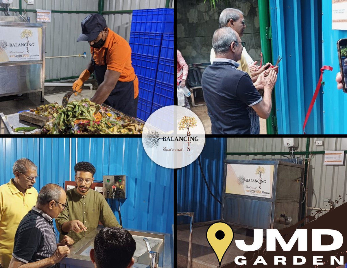 Happy to announce that we are adding #JMDGarden in to the list. Thank You <a href="/Abanteindia/">Abante Integrated Management Services Pvt. Ltd.</a>, Shahrukh Ji, Rajesh Ji and other #RWA members for considering <a href="/BalancingBits/">Balancing Bits</a> as your #wastemanagement partner to help in building this world a better place.

#Addingintothelist #Wastesolutions