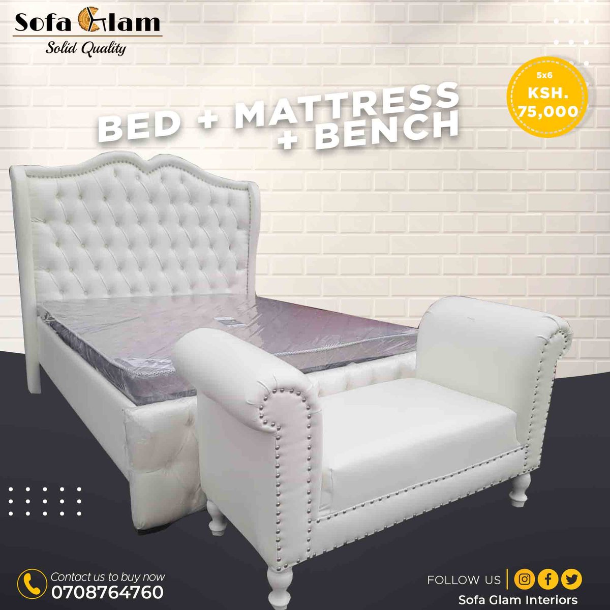 SofaGlam's tweet photo. @amerix We have the best quality, affordable and aesthetically pleasing furniture in town. We offer free delivery and 1 year warranty. Contact us today! https://t.co/T2Kz93ddPe