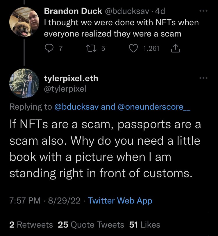 Crypto Bros Taking Ls tweet media