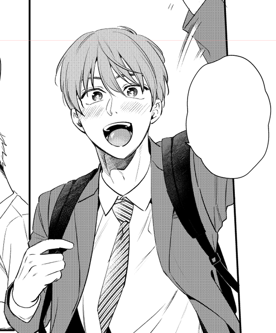 このコマめっちゃおかわに描けたのでは!?💪💪💪 