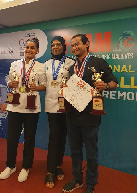 FHC_Maldives's tweet photo. Proud to support talented young Maldivian Chefs
#chefs #cgm #fham https://t.co/FuHLXupc8v