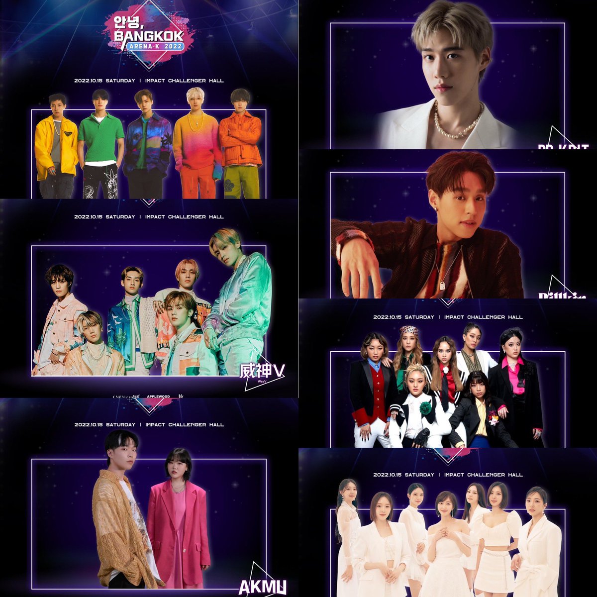 njm_txn's tweet photo. Line up ขนาดนี้ที่หลังจัดราชมังเถอะค่ะ ชาเลนเจ้อมันไม่พอ  #안녕BANGKOK https://t.co/KrHMeebI8k