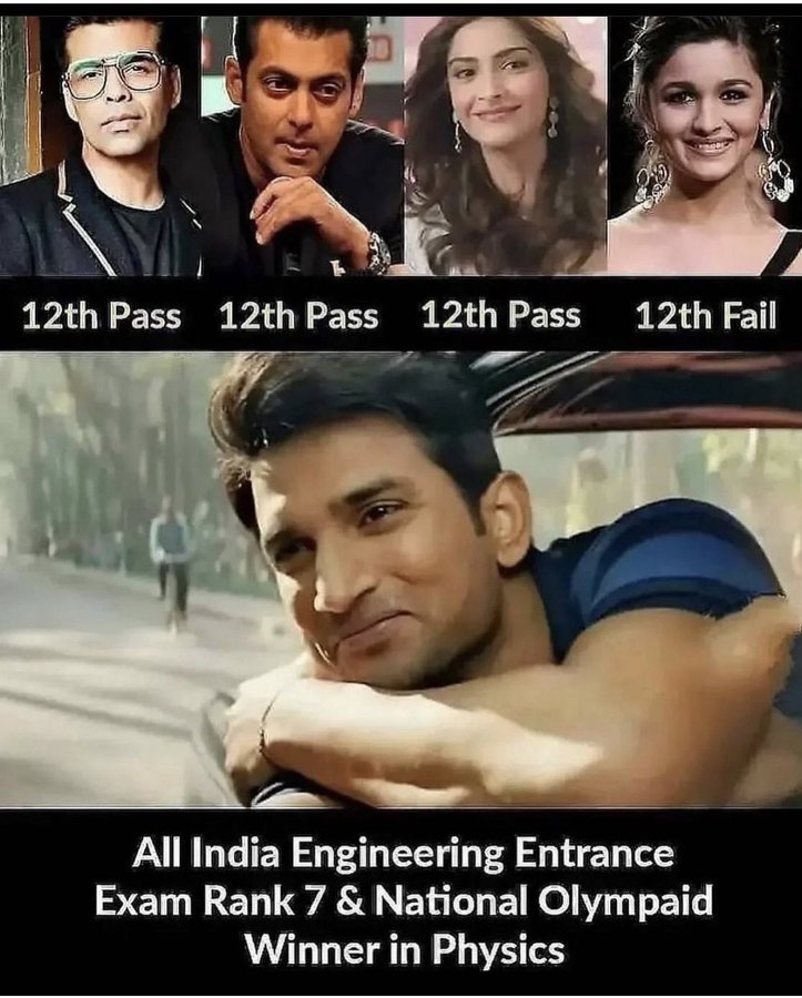 PawanKu46684806's tweet photo. Reality of Bollywood ‼️
Never Forget 
Never Forgive....🙏 
#BoycottBramhastra 
#BoycottBramhastraMovie #Brahmastra 
#Urduwood                 Media Complicit InSSRCase 🔱🦋✨ https://t.co/WQspbkAQmu