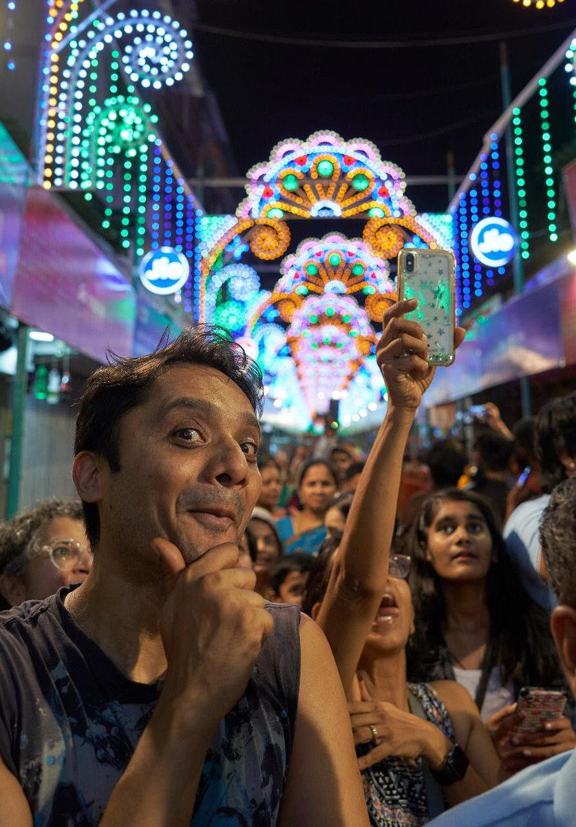 #perspective  - What Lalbaugcha Raja saw last night! Do you tend to see things through your lens or through others'? #workplacestrategy #perspectivematters