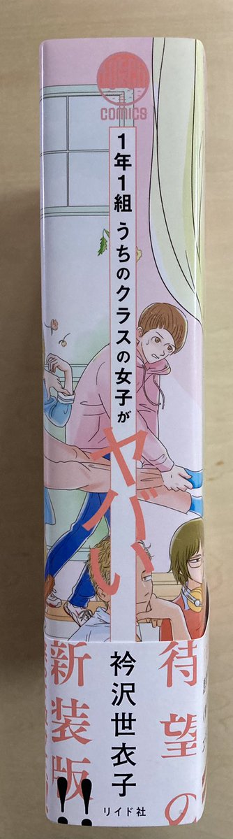『1年1組うちのクラスの女子がヤバい』新装版買う。B 6版の単行本でこんなに厚いのひさしぶり。講談社の3冊まとまってるので当たり前だけど、お買い得です。楽しいぞ。