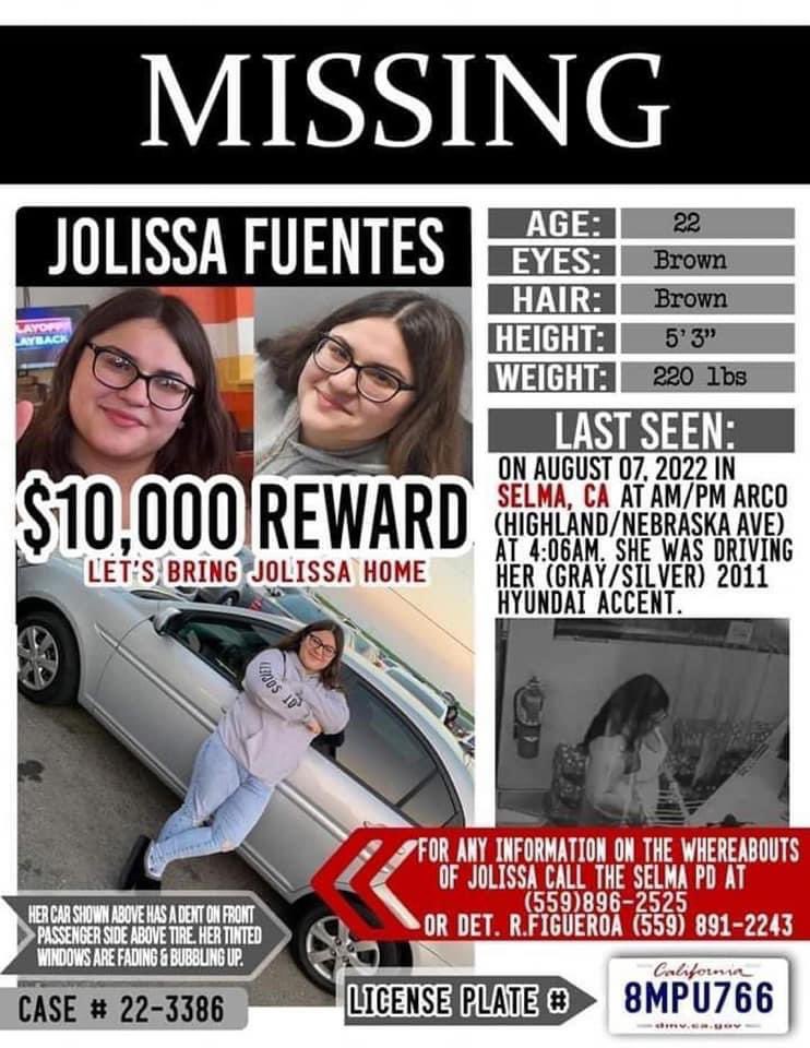 MrsCDelgado's tweet photo. Last seen in Selma, Ca. https://t.co/uHOIFyaxES