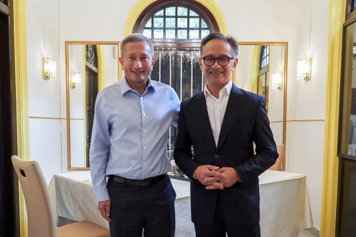 Delighted to catch up with my good friend, Marty Natalegawa, who was previously Indonesia’s Foreign Minister. We had an engaging discussion on regional and international developments amidst these uncertain times.