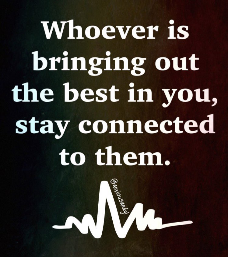 lisatweets46vr's tweet photo. This! #bestinyou #stayconnected #PositiveVibesOnly https://t.co/Uof4YHjvyc