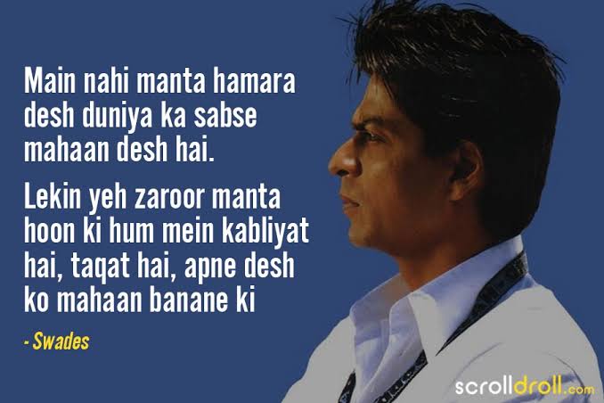 _anujsinghal's tweet photo. Now watching for perhaps the 20th time. 

The greatest movie of the biggest superstar of our generation. Love you @iamsrk https://t.co/44lqbzOF44