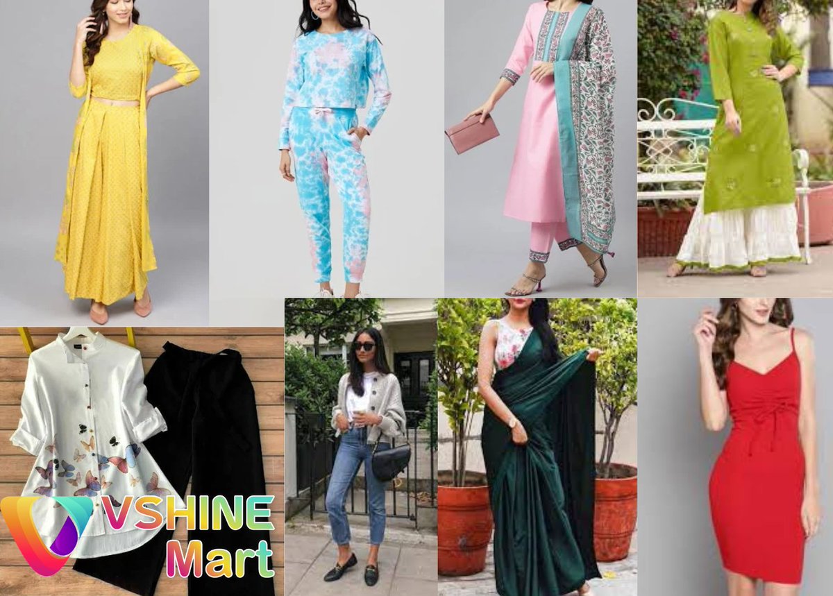 vshinemart's tweet photo. “Fashion is the armor to survive the reality of everyday life.” – Bill Cunningham
Buy online women all fashion clothes.
#vshinemart #fashion #fashionstyle #fashionmart #fashiondesigner #collection #newcollection #collection2022 #store #fashionstore #allcollection #design #vibes https://t.co/I3PwB4zibG