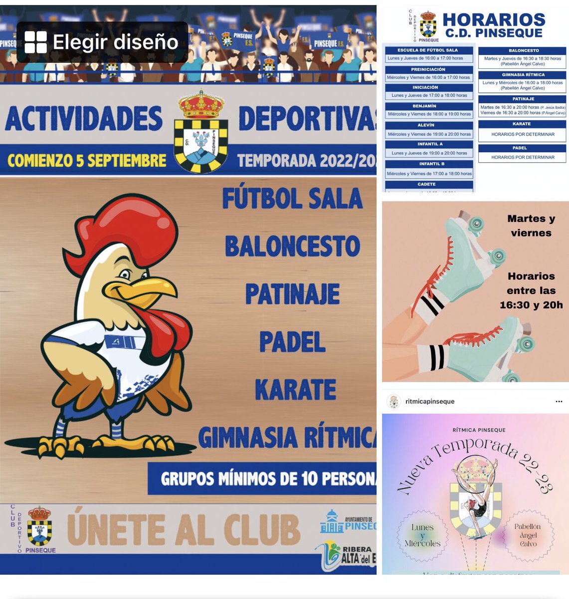 mariola_alvarez's tweet photo. Esta próxima semana comenzamos las actividades deportivas, si tienes alguna consulta horarios, actividades, precios, no dudes en pasarte por el pabellón Polideportivo, allí te informaremos.
#clubdeportivopinseque
#SientePinseque https://t.co/hLfqIWUX1b