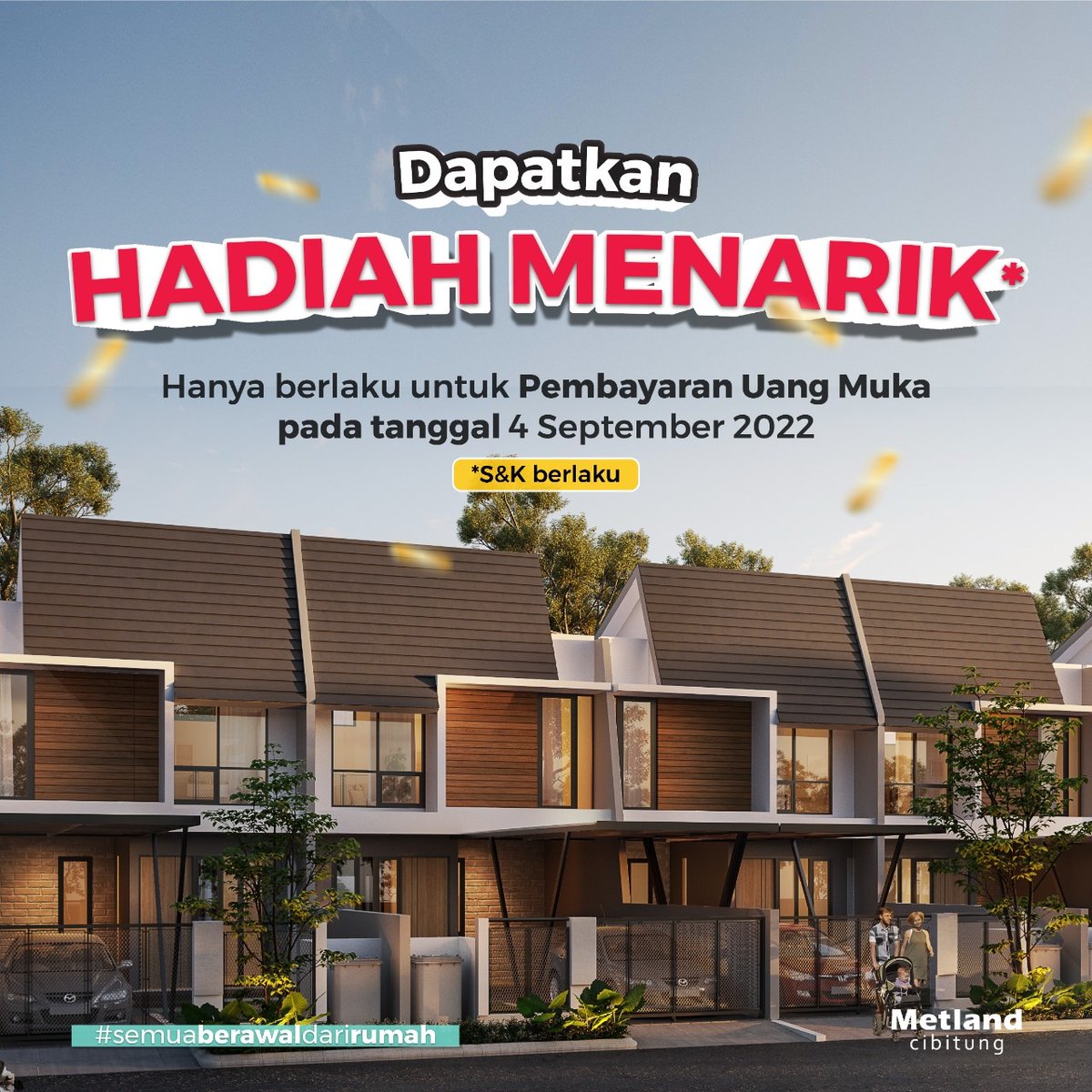 metlandcibi's tweet photo. Sambut hari pelanggan nasional dengan penuh cinta dan kemeriahan ❤️🎊

📢Special untuk #MetlandPeople dapatkan Hadiah Menarik yang hanya berlaku untuk pembayaran uang muka pada Hari Pelanggan Nasional 4 September 2022. 
Let's visit us! https://t.co/tV4voEv3mU
