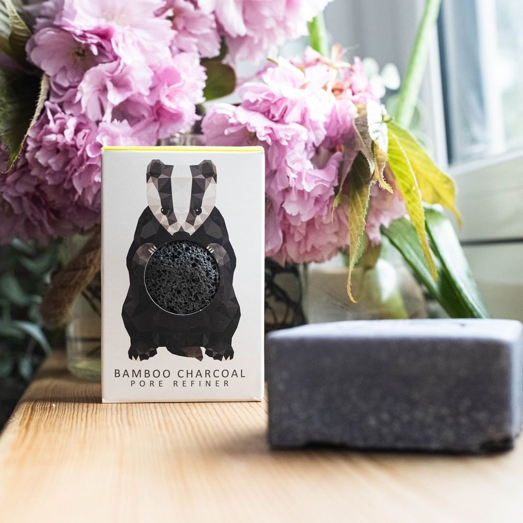 We just think our Woodland Badger Mini Pore Refiner is the cutest. 
#natural #skincare #konjac #konjacsponge