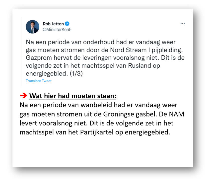 BelPaulusS's tweet image. #Jetten, draai de gaskraan in Groningen  open, incompetente flapdrol!
Zorg dat de Groningers goed gecompenseerd worden en lever de Nederlanders betaalbare energie, dat is godverdomme het enige wat je moet doen!

#energiecrisis #inflatie #armoede