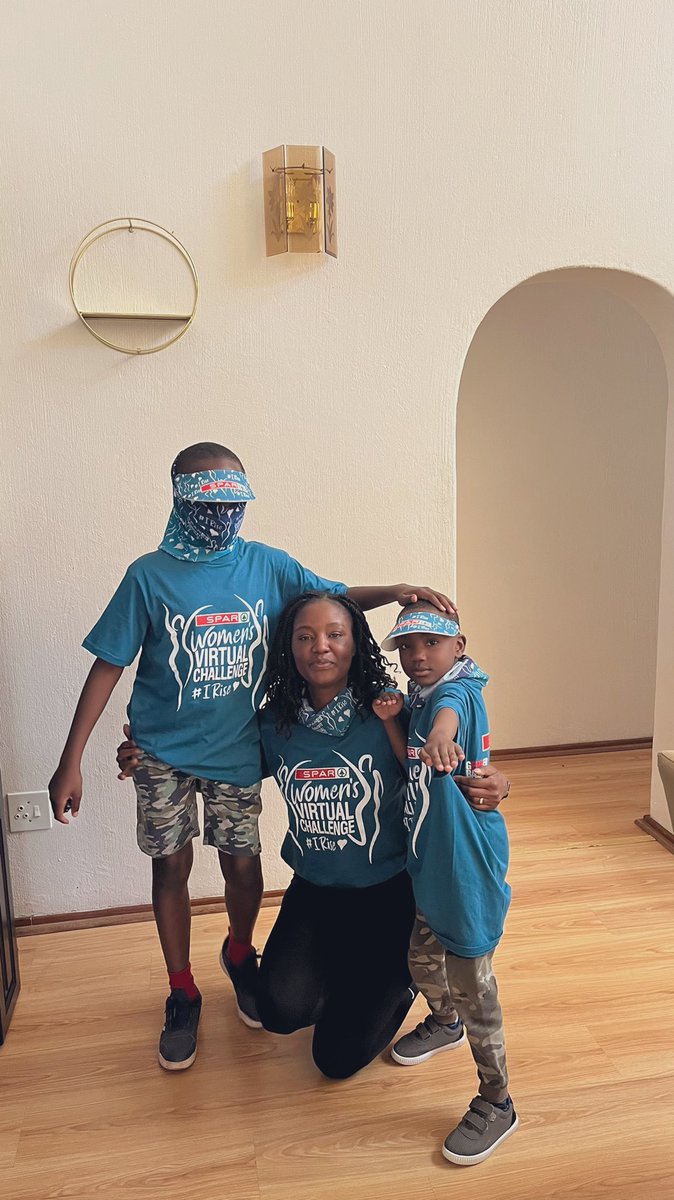 cynmaromo's tweet photo. When the whole family indulges Mummy’s whims #SPARVirtualChallenge #IRise #RunningWithTumiSole https://t.co/GUlyWbxeZl