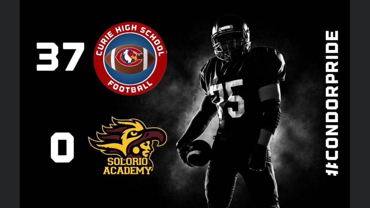 CurieFb's tweet photo. Big win!!! #CurieCondors https://t.co/LKZn2CfUAR