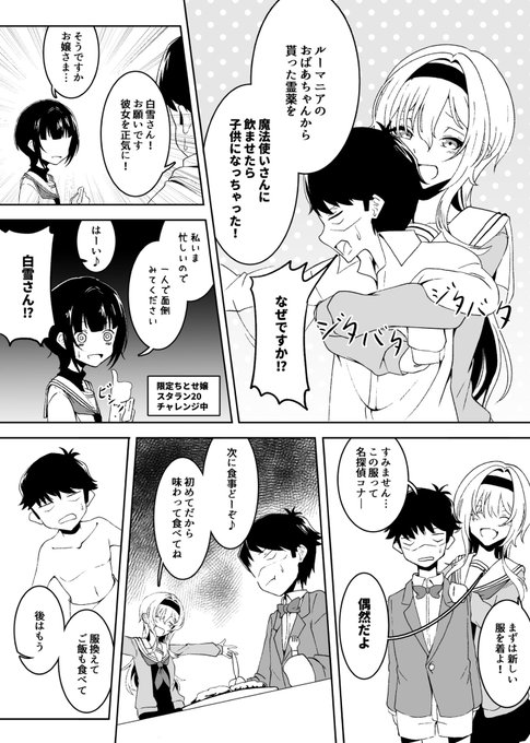 【依頼】小さくなったPを世話するちと千夜 