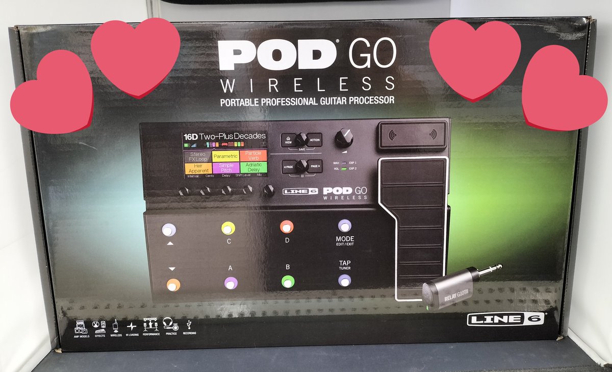 Hardoff_Ogawara's tweet photo. #LINE6 #マルチエフェクター
#PODGOWIRELESS 入荷しました
当店で人気のシリーズです🫣
是非 #大河原店 #オフモール (掲載予定)にてご覧ください💓 https://t.co/8pOGNrVuVQ
