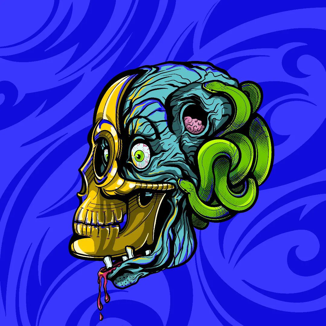 💥 Collaboration with my bro <a href="/chupsee_eth/">Chupsee</a> 

Duplicity 
Buy now: 0.1 ETH

foundation.app/@Chupsee/skull… 

#NFT #NFTart #NFTAnime #NFTcommunity #OGCollective #Benjaminebitcoin #FND #NFTcollector #Angoes25 
<a href="/NFTindonesia_/">NFTindonesia</a> <a href="/NFTAsiaOfficial/">NFT Asia</a>