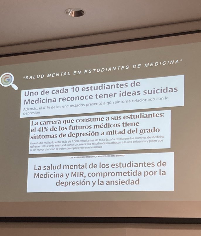 #VIJornadaEducacionMedica @ceuemumu @UMU 1-2/09/22 Ansiedad y otros problemas psíquicos en estudiantes de #Medicina por Marta Justicia, un tema que requiere profundo análisis! @itsmartitaaa @MatildeAnatomia @Ofegs @jgestan @RPachecoGuevara @damedium @BeatrizFebrero @AbelNovoa