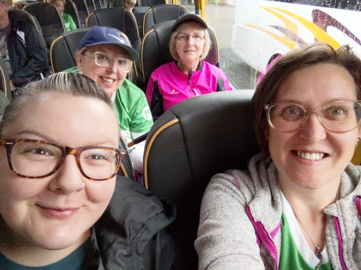 Team BABS on the shuttle bus ready to head to the start of the <a href="/macmillancancer/">Macmillan Cancer Support</a> Rob Roy Mighty Hike!!
Still plenty of time to donate to us on Just Giving. justgiving.com/fundraising/Te…