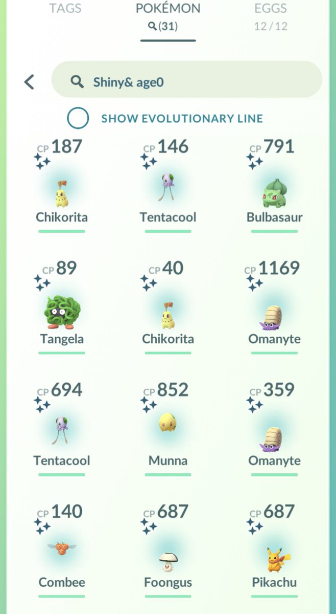 OnlyBenchi's tweet photo. I know I’m late 😅
At the Pokémon Go Fest Finale I 

did 1600 catches 
got 31 shiny 
and 3 hundos 

#PokemonGO https://t.co/XEEN41yPyw