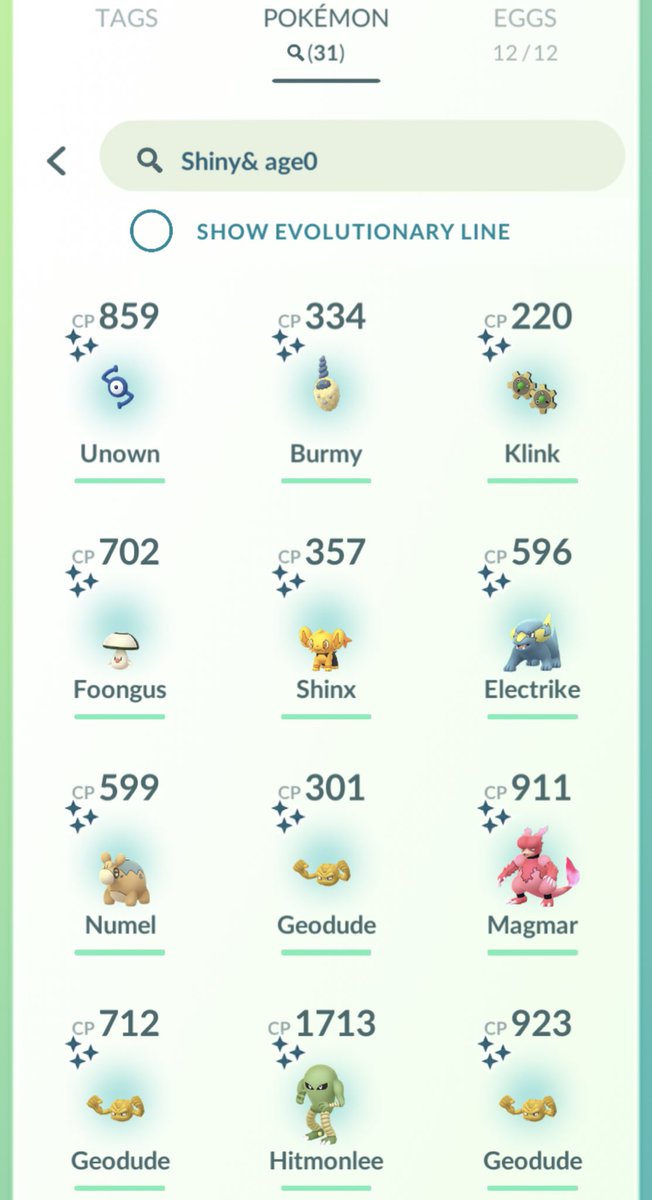 OnlyBenchi's tweet photo. I know I’m late 😅
At the Pokémon Go Fest Finale I 

did 1600 catches 
got 31 shiny 
and 3 hundos 

#PokemonGO https://t.co/XEEN41yPyw