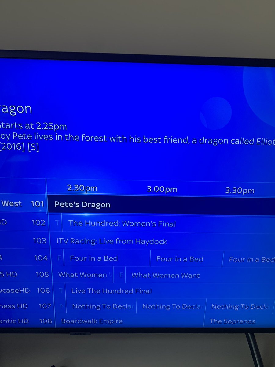 Bele17Tim's tweet photo. @TheNickHelm Look Nick, the greatest dinosaur film ever made is about to start! https://t.co/p0Z9B5sQQE