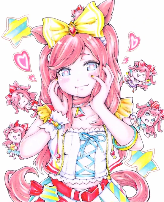 先日先走ってUPしちゃいましたが…!!レイヤーの"りこすさん( )" モデルで描かせていただいたデジたんです(ご了承済)クオリティが高すぎてほぼ模写してる感覚でしたのと、りこすさん自身がほんっっとデジたんですw自分自身1人のファンとして推してる方ですので皆様も是非ご覧下さい  