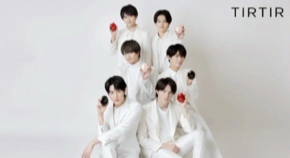 美少年の単独新CM✨ TIRTIRビジュ3種類〜🎊 佐藤勝利くんからTGCにて