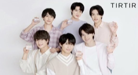 美少年の単独新CM✨ TIRTIRビジュ3種類〜🎊 佐藤勝利くんからTGCにて