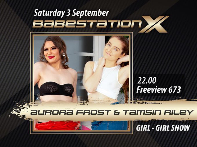 FIRST TIME on @Babestation_X - TONIGHT @AuroraFrost82  LIVE girl/girl sex with @MissTamsinRiley FV Ch<a class="tags" target="_blank" title="On Twitter" href="/?out=eyJ0eXAiOiJKV1QiLCJhbGciOiJIUzUxMiJ9.eyJpYXQiOjE3MjQ3MzM0NjcsImlzcyI6InR3cG9ybnN0YXJzLmNvbSIsIm5iZiI6MTcyNDczMzQ2NywiZXhwIjoxNzU2MjY5NDY3LCJyZWRpcmVjdF91cmwiOiJodHRwczovL3R3aXR0ZXIuY29tL0JhYmVzdGF0aW9uX1gifQ.f2_cP99uyVOqUtra7DV3BATPCeN03M0SI502X7lLlbzHh-maQiAaxuH2Dx1HrGl5IRFgEAh9y-ftKIieKy3ISA">@Babestation_X</a><a class="tags" target="_blank" title="On Twitter" href="/?out=eyJ0eXAiOiJKV1QiLCJhbGciOiJIUzUxMiJ9.eyJpYXQiOjE3MjQ3MzM0NjcsImlzcyI6InR3cG9ybnN0YXJzLmNvbSIsIm5iZiI6MTcyNDczMzQ2NywiZXhwIjoxNzU2MjY5NDY3LCJyZWRpcmVjdF91cmwiOiJodHRwczovL3R3aXR0ZXIuY29tL0F1cm9yYUZyb3N0ODIifQ.xh3cH6AVdTQ4q_Y_QujkFW17MWhW6Vsa06JJPnUtaKi2T6QN50nrXAgph48vekTWo1ZSfixWML0Qew8TtsKf9w">@AuroraFrost82</a><a href="/tag/bsx"class="tags"><span>#bsx</span></a>