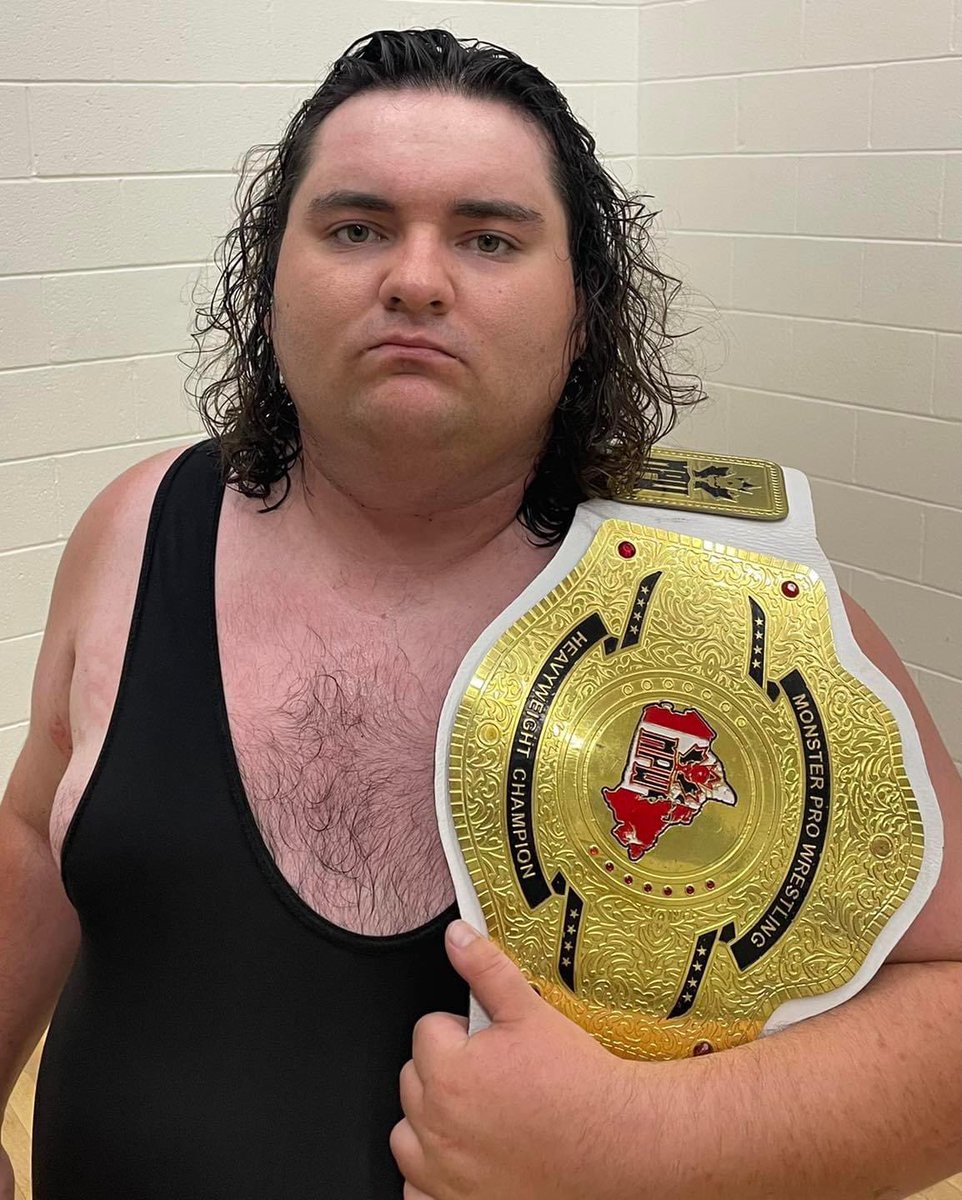 MonsterProAB's tweet photo. 🚨BREAKING NEWS FROM MPW: RECKONING DAY🚨

@KannonWrestler is the new MPW Heavyweight Champion! https://t.co/ZOES1m0GgC