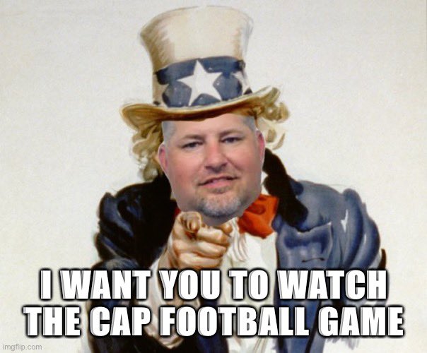 Barstool Capital (@barstool_cap) on Twitter photo You know what day it is!!! Coach Foos has one special request. 7 p.m. start vs Denison <a href="/CapitalU_FB/">Capital University Football</a> You know what day it is!!! Coach Foos has one special request. 7 p.m. start vs Denison <a href="/CapitalU_FB/">Capital University Football</a>