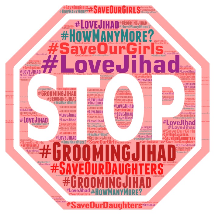 netizenhind's tweet photo. @abhijitmajumder @ThinkinHashtag Why r u calling it "love" #Jihad ? There's no aspect of love in these misadventures. It's #GroomingJihad - #target is always an #unsuspecting #naive #kafir #Hindu girl ๐ข๐ https://t.co/nmqvJyqkBx