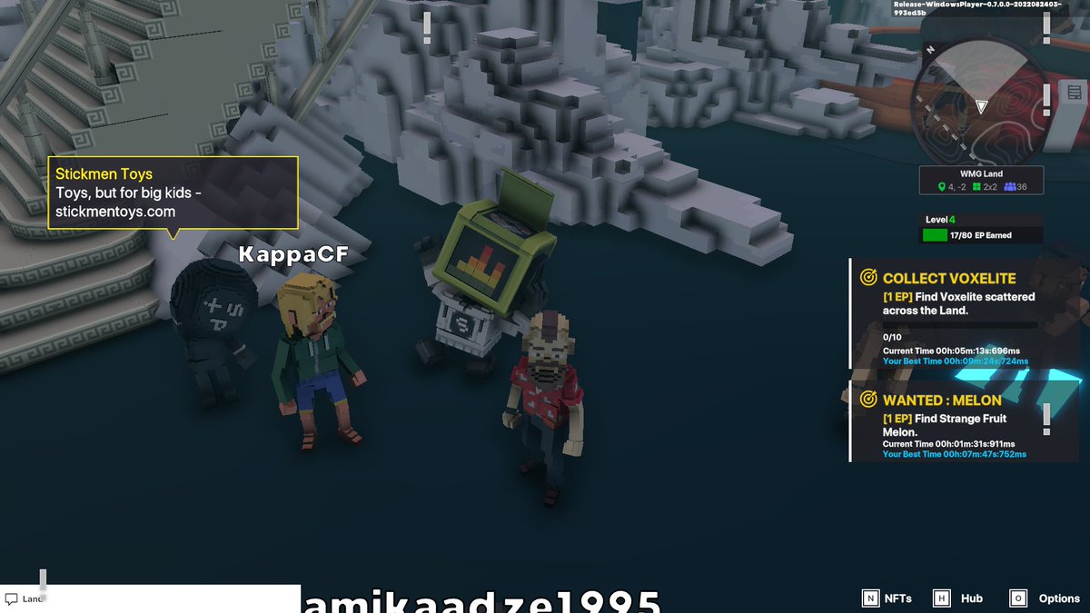 tim_khay's tweet photo. @TheSandboxGame @warnermusic I just participated in the #SandboxAlphaS3Giveaway for a chance to win 500 SAND! Found Spinnin Record’s Rog3r, check out my screenshot below!
👇 https://t.co/JOFo8OqvIu